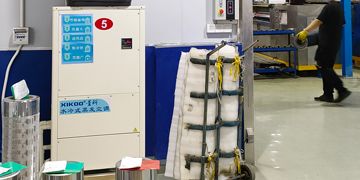 江門鶴山精工車間降溫工程用工業蒸發冷省電空調