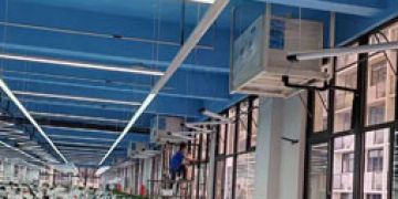 工廠整體降溫利器：工業省電空調，高效又節能