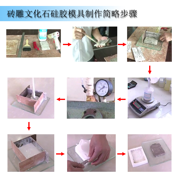 文化石模具硅膠 文化石模具硅膠